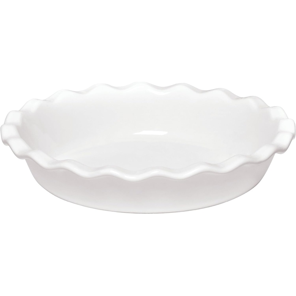 image:imageEmile Henry Pie Dish 9 Burgundy RedWhite