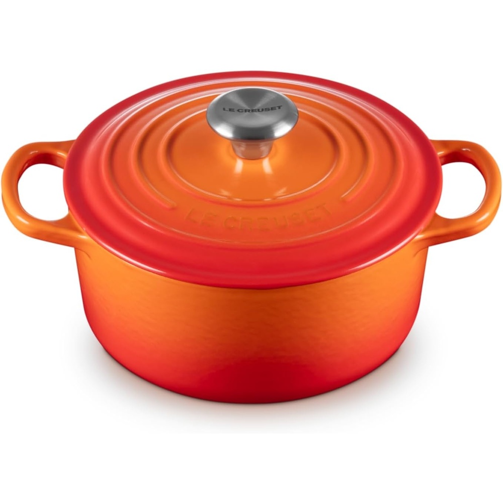 image:imageLe Creuset Enameled Cast Iron Signature Round Dutch Oven 725 qt CeriseFlame