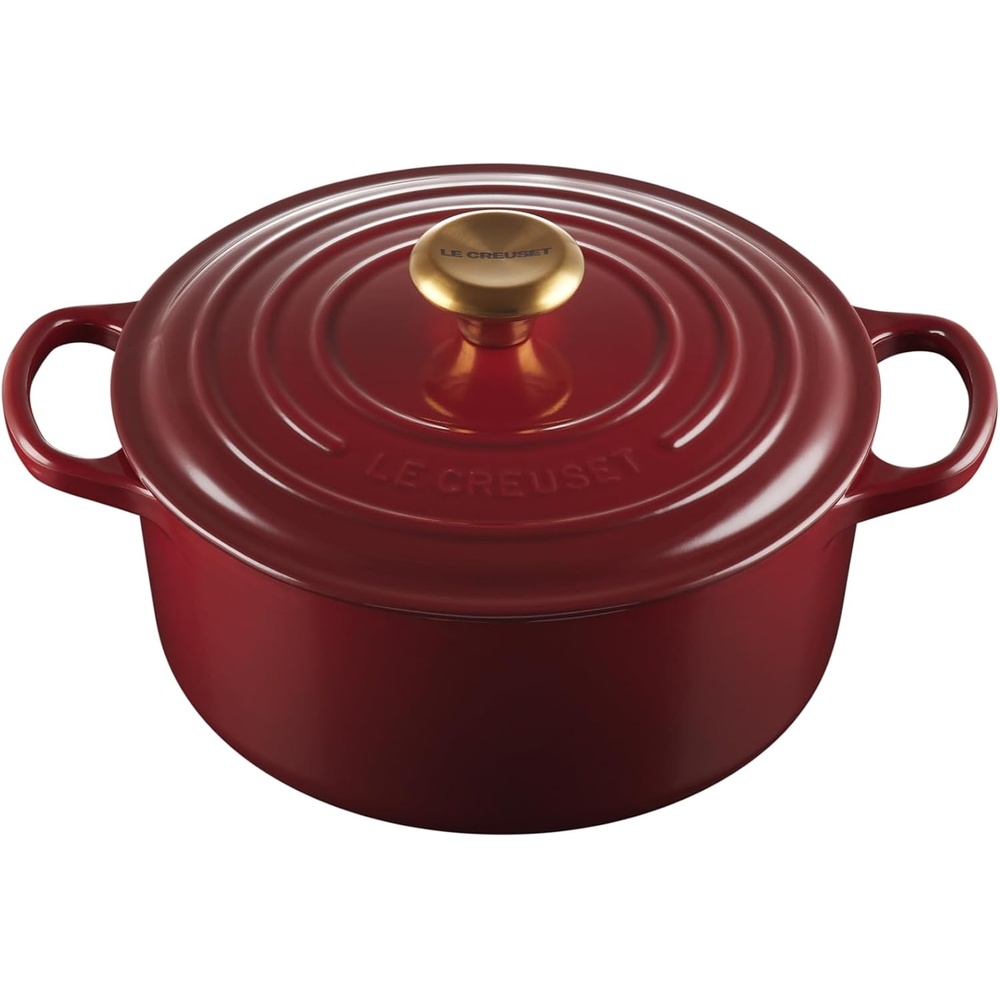 image:imageLe Creuset Enameled Cast Iron Signature Round Dutch Oven 725 qt CeriseGarnet