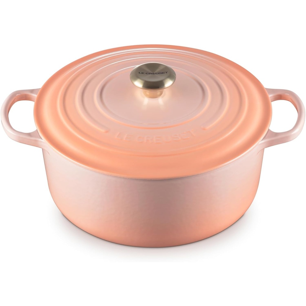 image:imageLe Creuset Enameled Cast Iron Signature Round Dutch Oven 725 qt CerisePeche