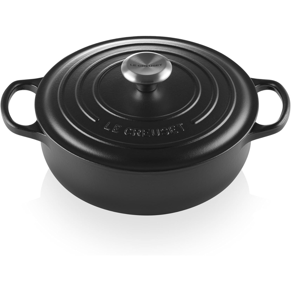 image:imageLe Creuset Enameled Cast Iron Signature Round Sauteuse 35qt PecheLicorice