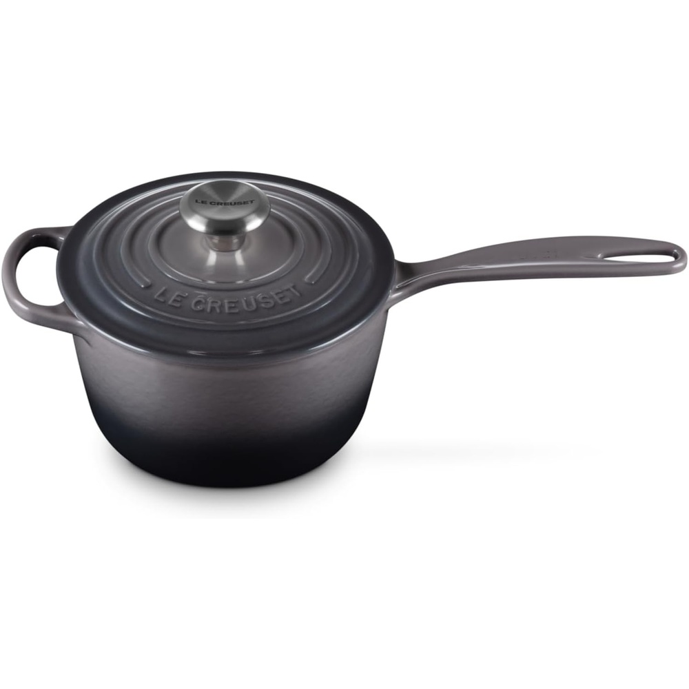 image:imageLe Creuset Enameled Cast Iron Signature Saucepan 225 qt FlameOyster