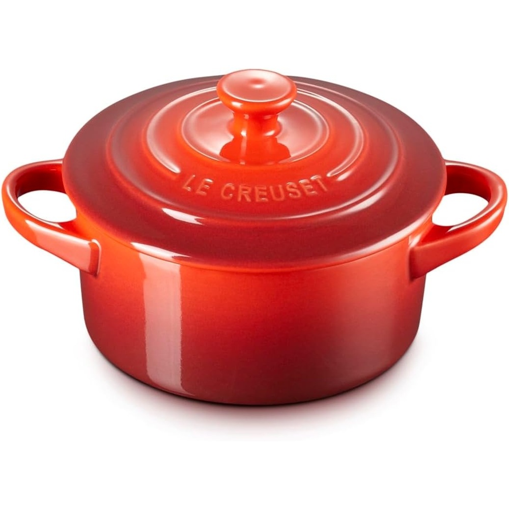 image:imageLe Creuset Stoneware Mini Round Cocotte 8 oz CaribbeanCerise