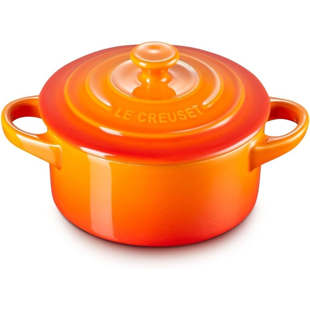 image:imageLe Creuset Stoneware Mini Round Cocotte 8 oz CaribbeanFlame