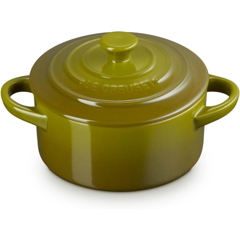 image:imageLe Creuset Stoneware Mini Round Cocotte 8 oz CaribbeanOlive