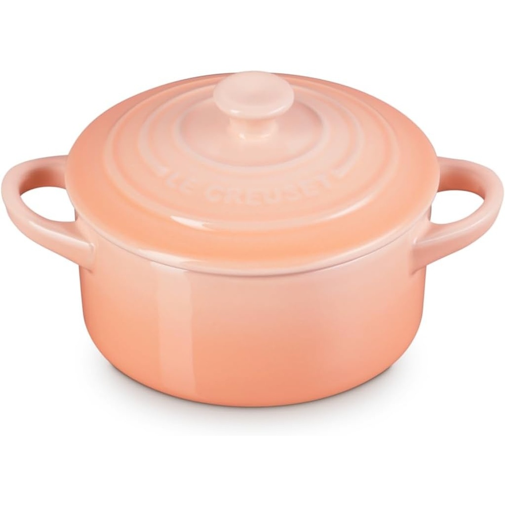 image:imageLe Creuset Stoneware Mini Round Cocotte 8 oz CaribbeanPeche