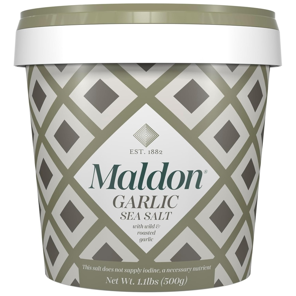 image:imageMaldon Smoked Sea Salt Flakes 44 oz 125 g Unique Pyramid Shaped Salt Flakes Gently Smoked Over Oak Perfect for a Wide Range of Dishes HandHarvested for Four Generations131 cm