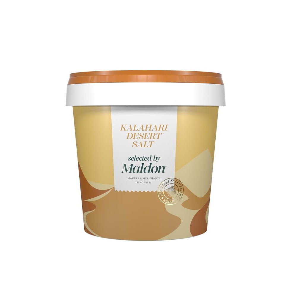 image:imageMaldon Smoked Sea Salt Flakes 44 oz 125 g Unique Pyramid Shaped Salt Flakes Gently Smoked Over Oak Perfect for a Wide Range of Dishes HandHarvested for Four Generations131 x 129 x 133 cm