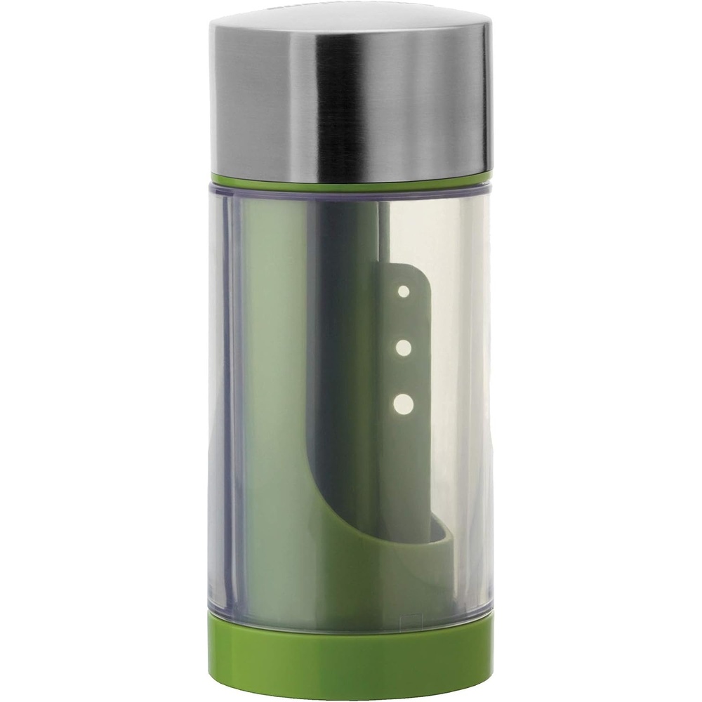 image:imageMicroplane Herb Grinder and Leaf Stripper Seasoning Herb Mill Stainless SteelStainless Steel