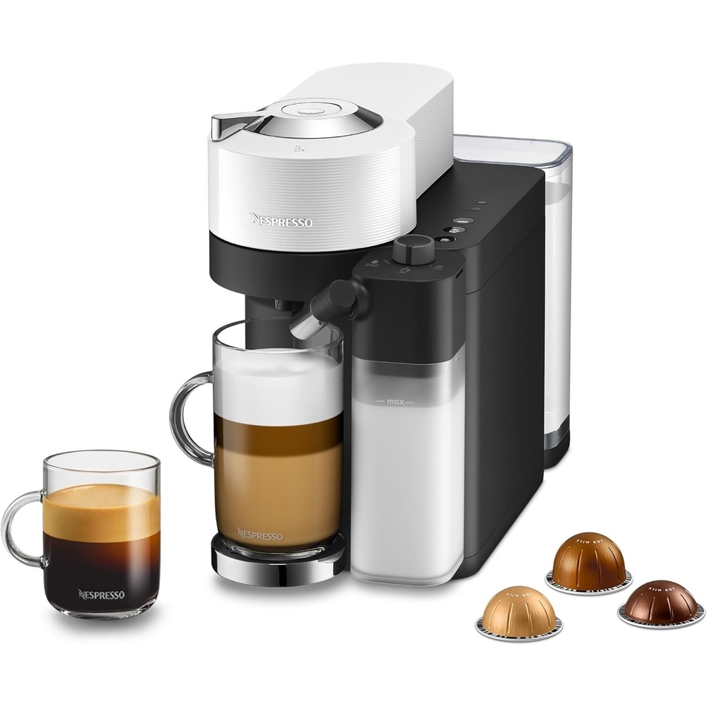 image:imageNespresso Vertuo Lattissima Coffee and Espresso Maker by DeLonghi Matte Black amp GlossyWhite