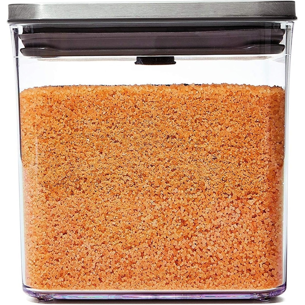 image:imageOXO Steel POP Container Big Medium Square 44 Qt for Flour Sugar and MoreGrey28 QT26 L Pack of 8