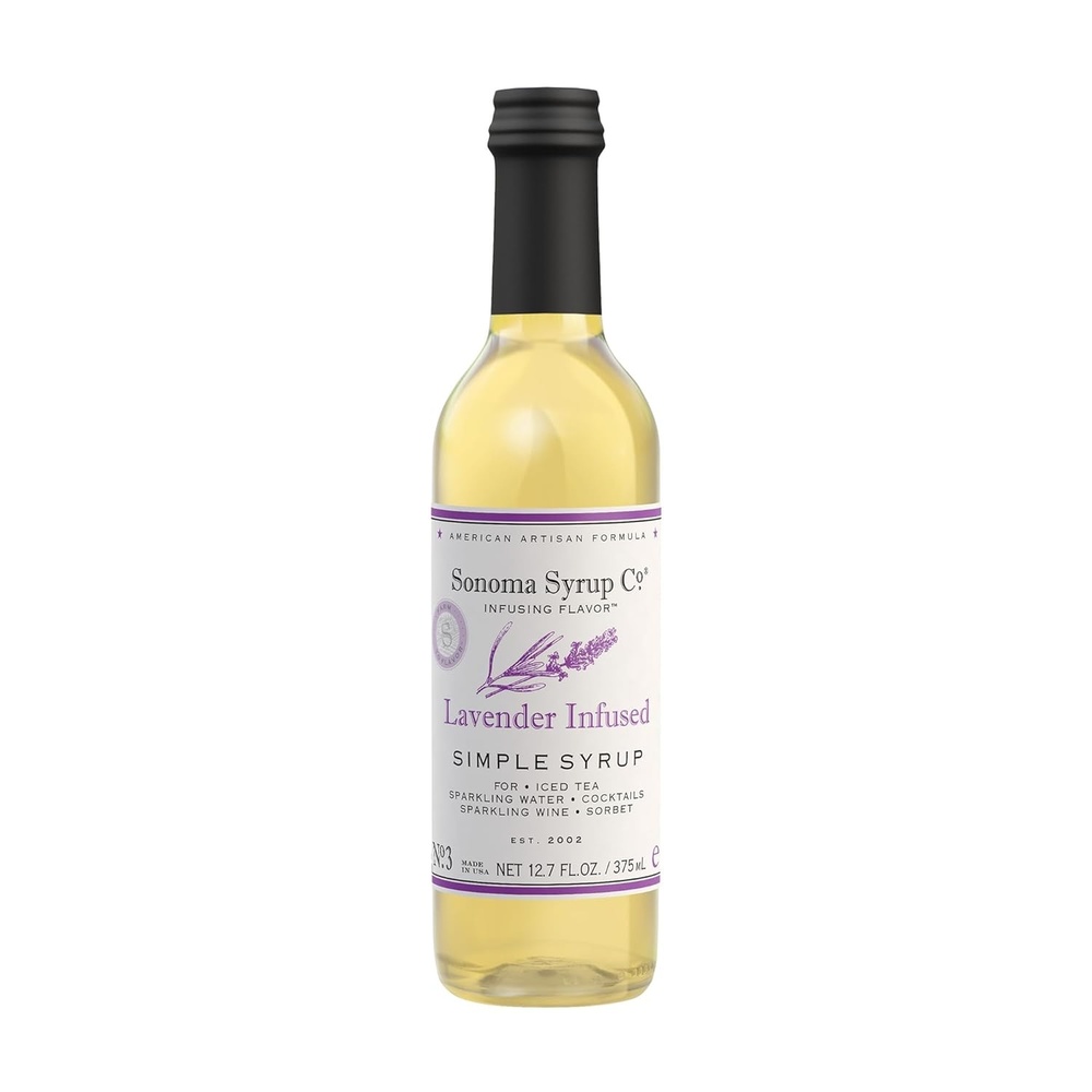 image:imageSonoma Syrup Co Lavender Infused Simple Syrup 127 fl oz for Coffee Cocktails and Cooking Hand Crafted in the USALavender