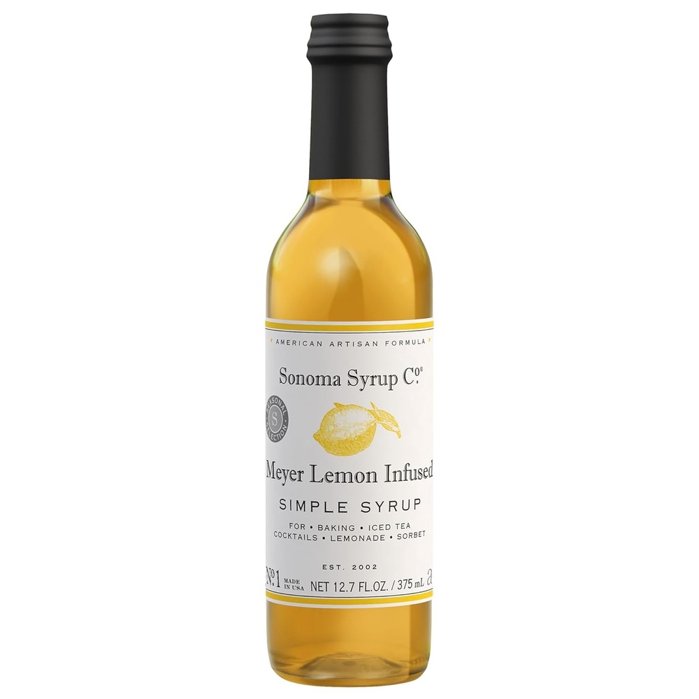 image:imageSonoma Syrup Co Lavender Infused Simple Syrup 127 fl oz for Coffee Cocktails and Cooking Hand Crafted in the USAMeyer Lemon