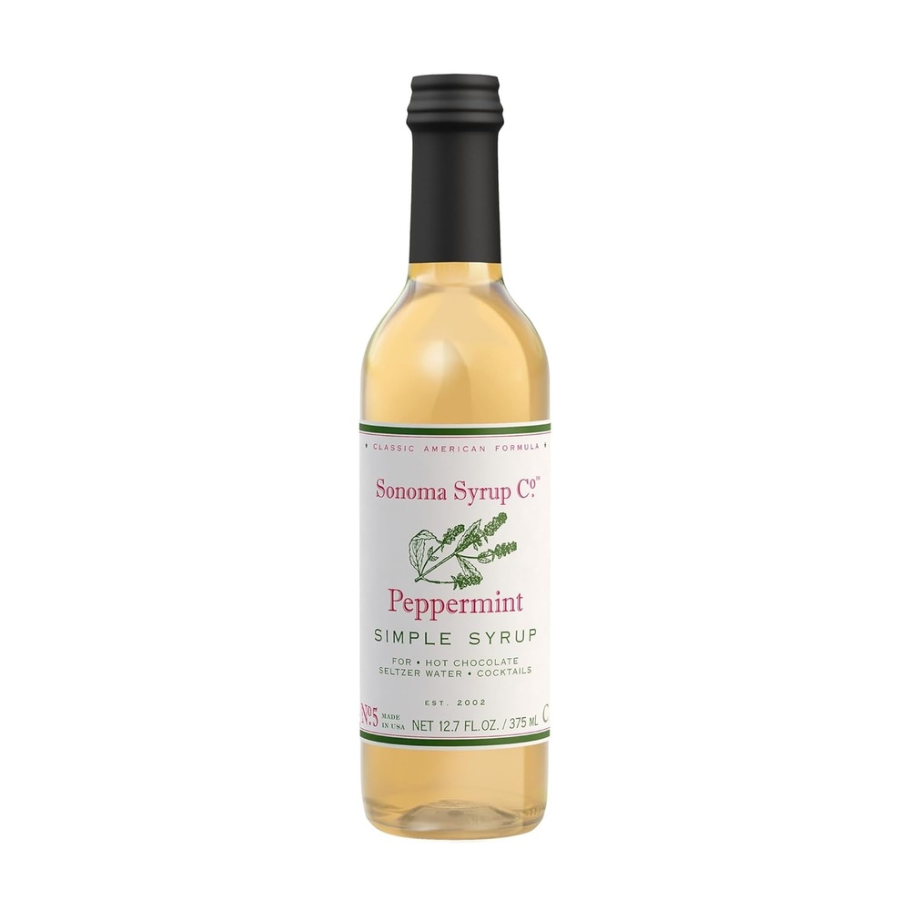 image:imageSonoma Syrup Co Lavender Infused Simple Syrup 127 fl oz for Coffee Cocktails and Cooking Hand Crafted in the USAPeppermint