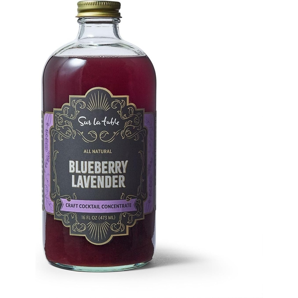 image:imageSur La Table Blueberry Lavender Craft Cocktail Concentrate Purple