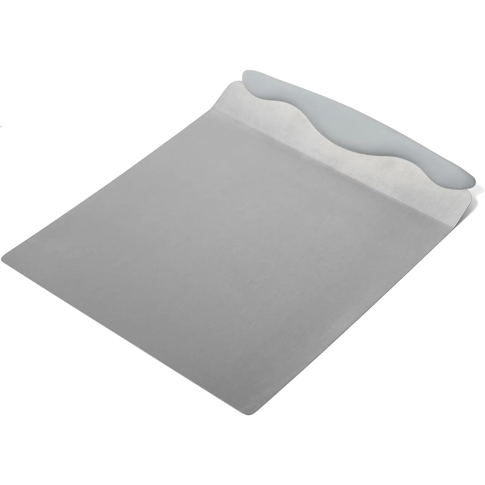 image:imageSur La Table Cake Lifter Wide Offset Stainless Steel Cake Lifter for Moving Delicate Layers Without Breaking