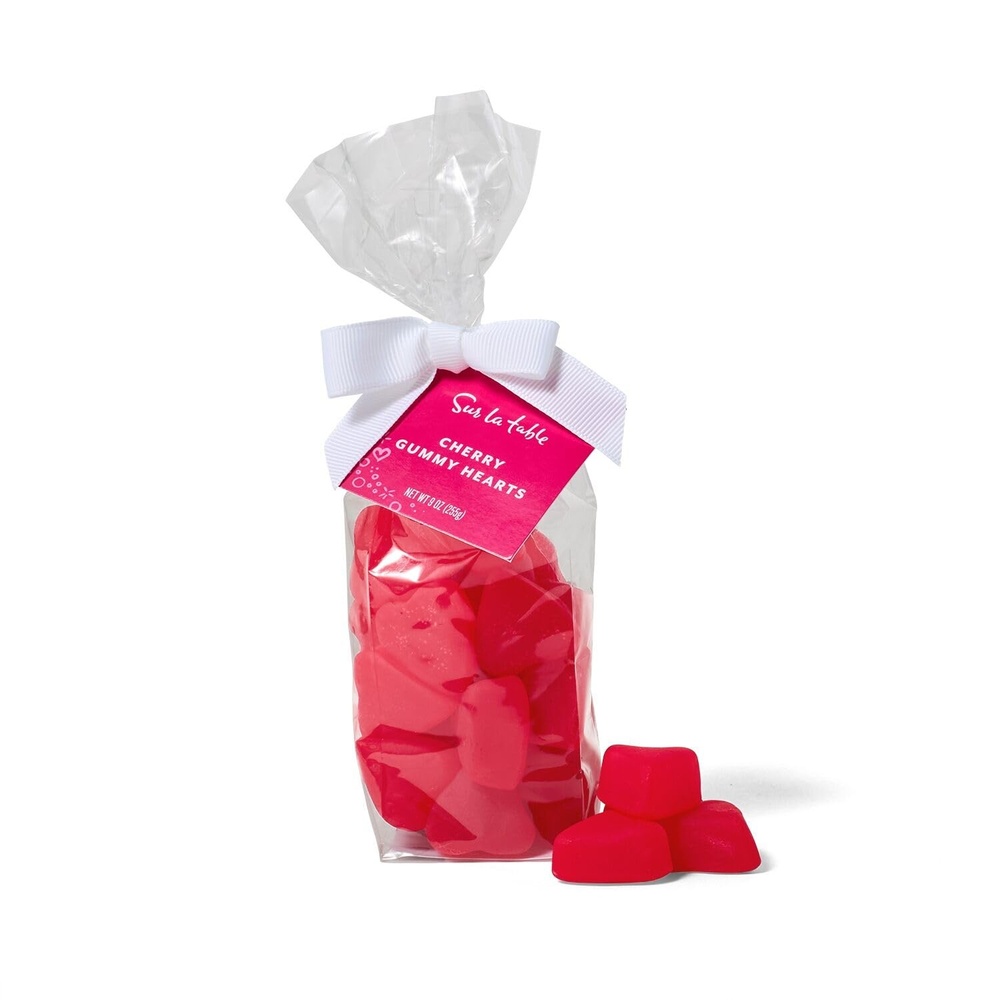 image:imageSur La Table Cherry Gummy Hearts Red