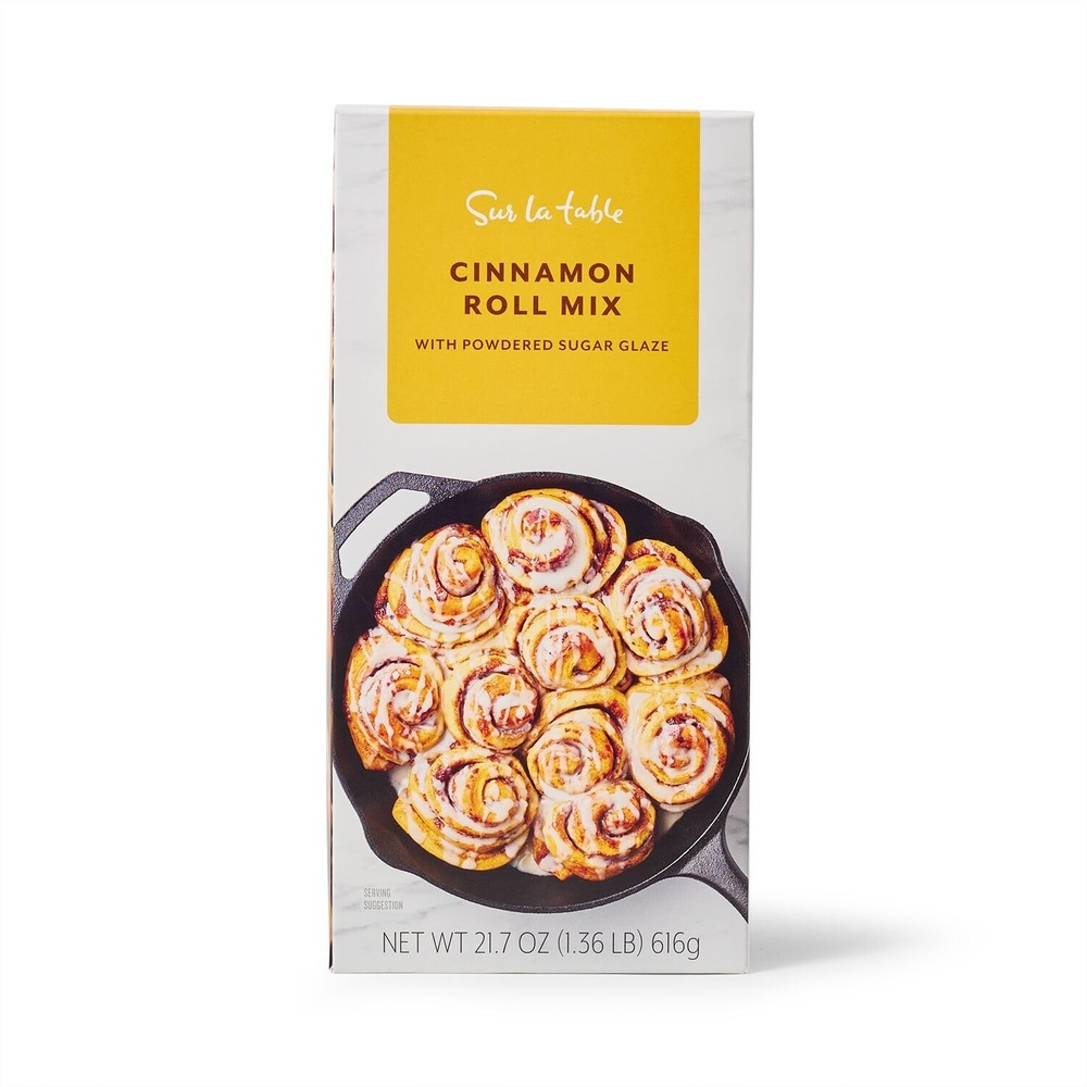 image:imageSur La Table Cinnamon Roll Mix Premium Baking Mix for Fluffy Cinnamon Rolls with Rich Spiced Filling Just Add Wet Ingredients