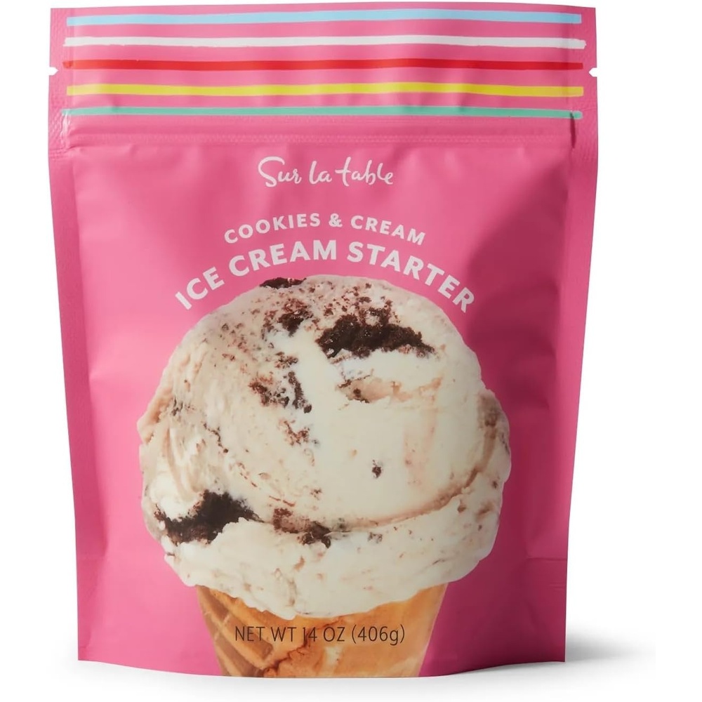 image:imageSur La Table Cookies amp Cream Ice Cream Starter Pink