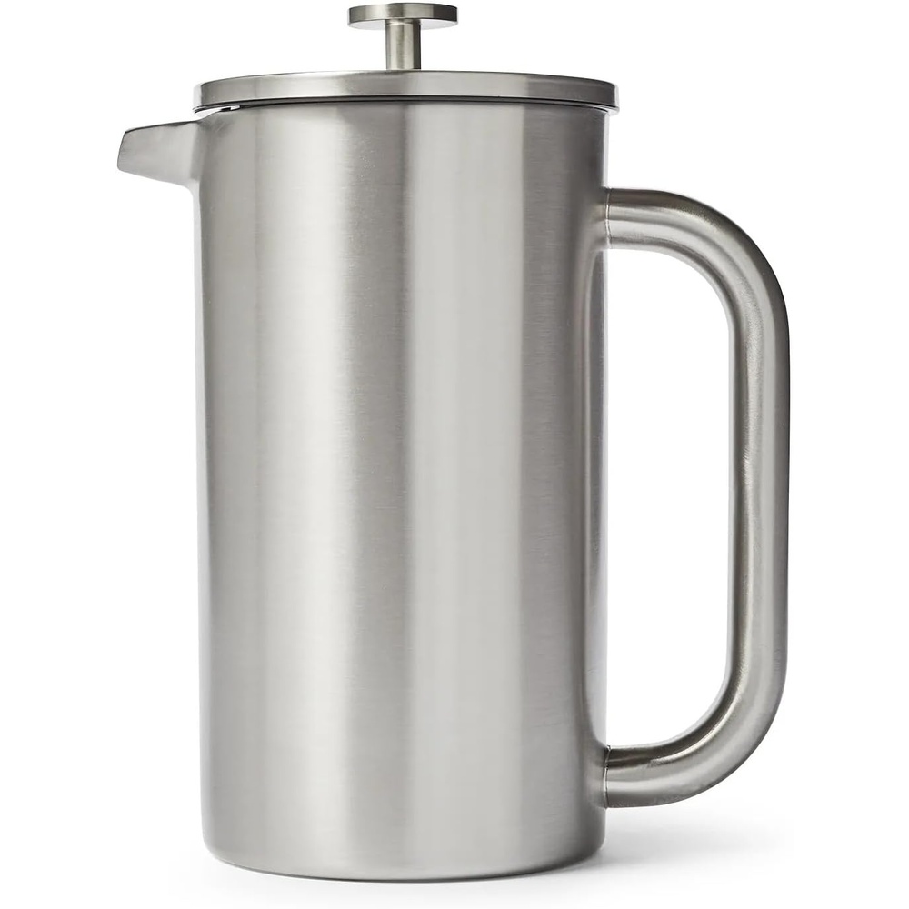 image:imageSur La Table DoubleWall Stainless Steel French Press 8 Cup Silver