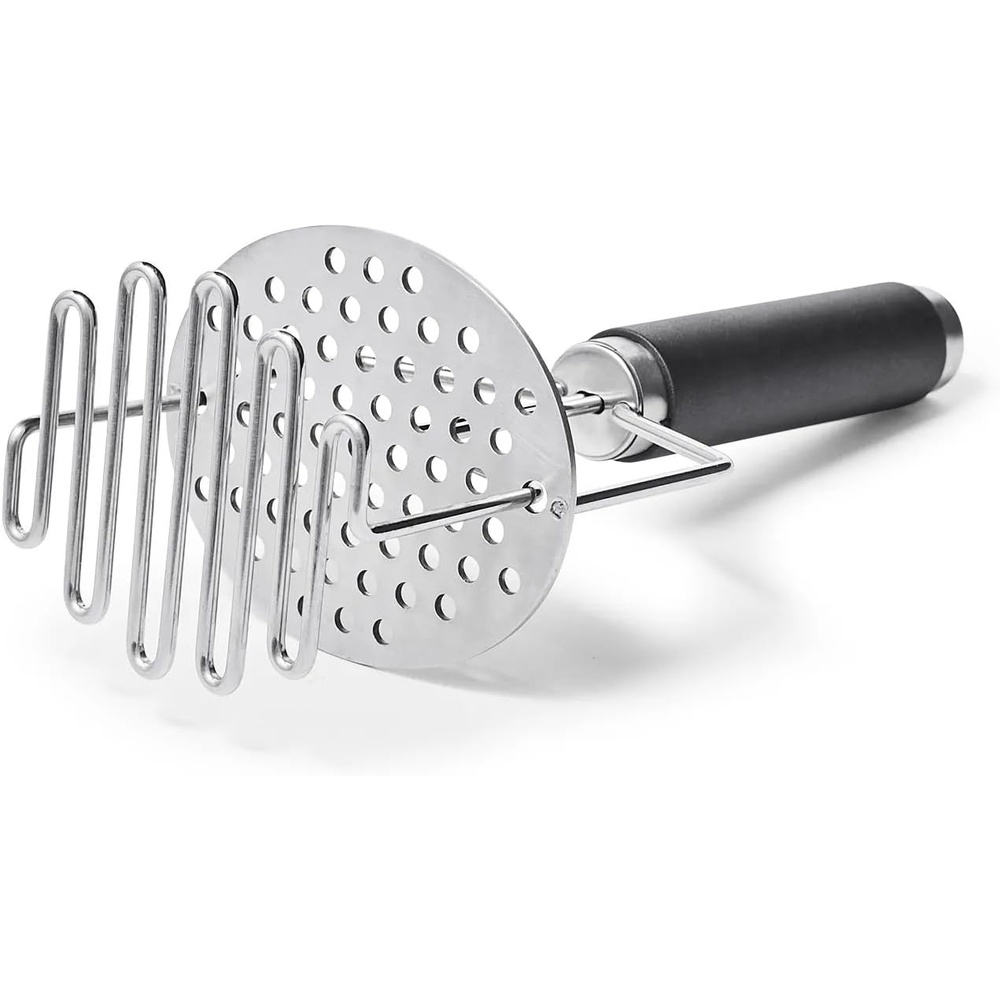 image:imageSur La Table Dual Soft Touch Potato Masher Silver
