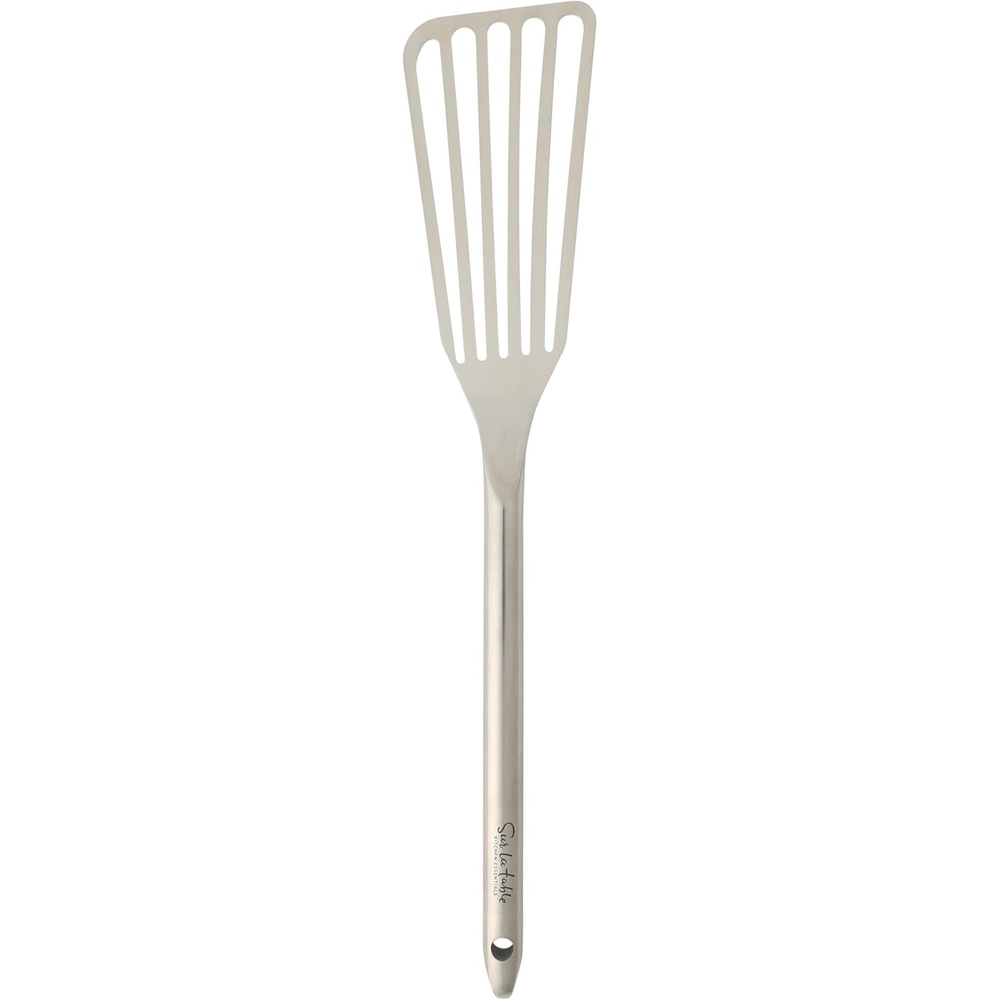 image:imageSur La Table Kitchen Essential Steelhaus Stainless Steel Soup LadleFish Turner
