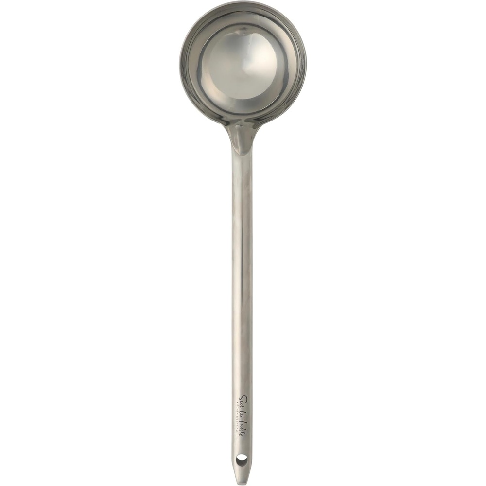 image:imageSur La Table Kitchen Essential Steelhaus Stainless Steel Soup LadleSoup Ladle