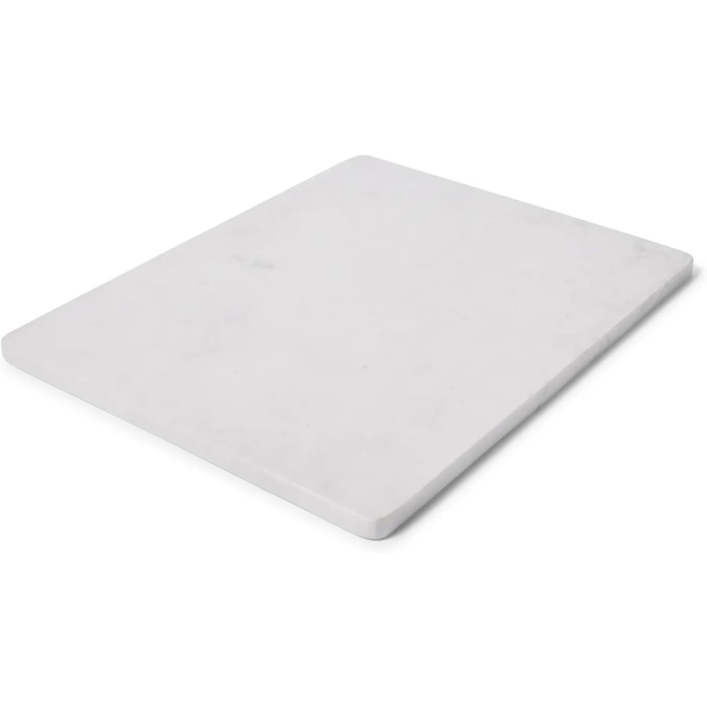 image:imageSur La Table Marble Pastry Board 20 x 16 Natural White Marble Slab for Baking Dough Rolling amp Candy Making Cool Surface Ideal for Home Bakers