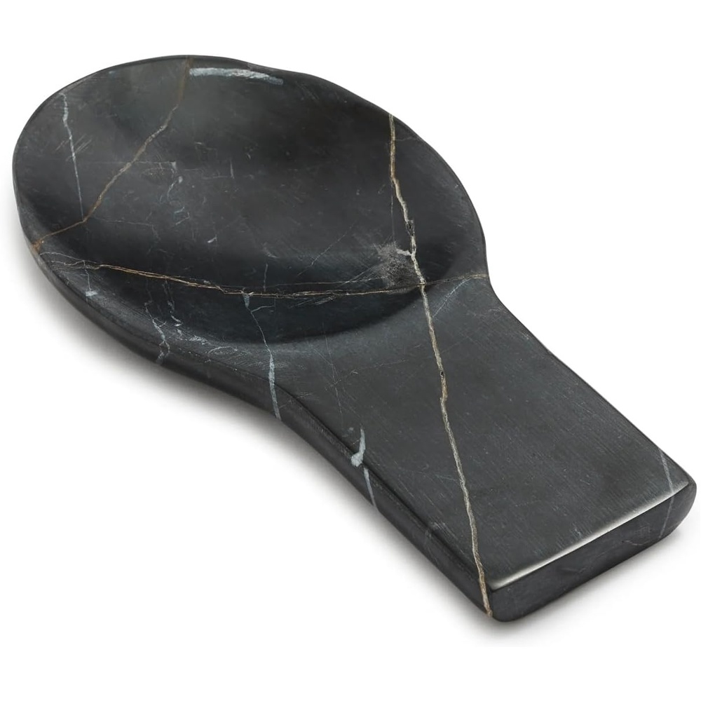 image:imageSur La Table Marquina Marble Spoon Rest Black