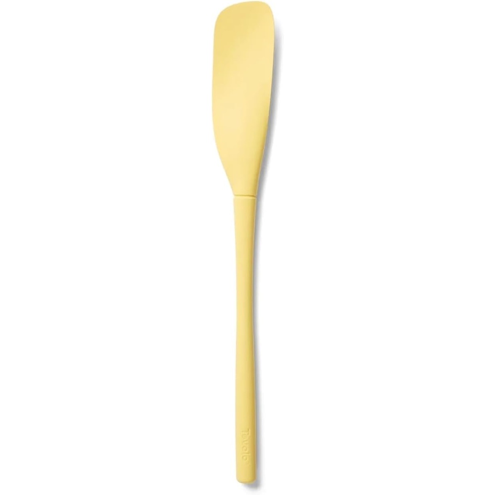 image:imageSur La Table Narrow Silicone Jar Scraper Flexible HighGrade Silicone Head with Nylon Handle for Jars and Deep ContainersButter
