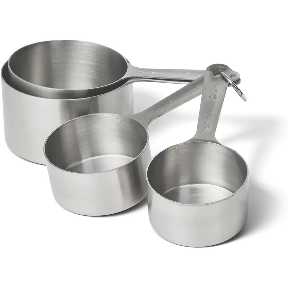 image:imageSur La Table OddSize Measuring Cups Set of 4 Stainless Steel