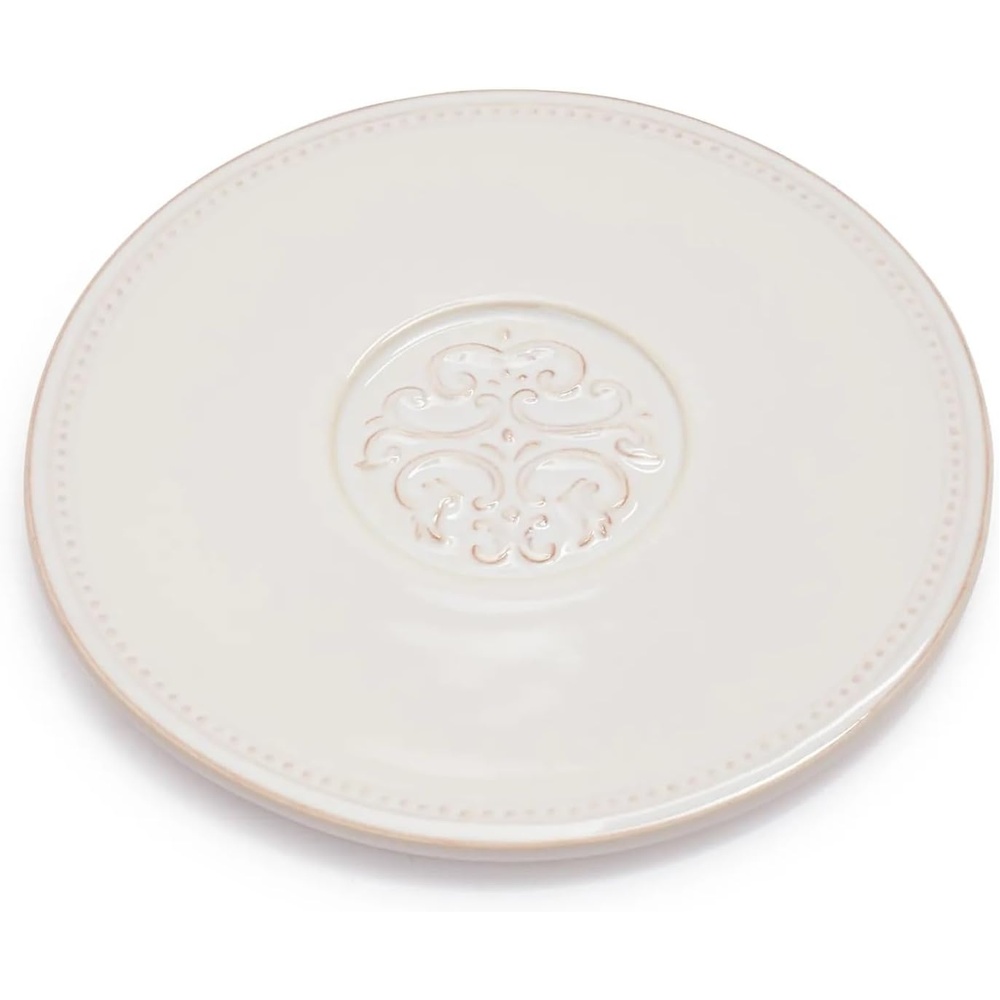 image:imageSur La Table Pearl Stoneware Medallion Trivet White