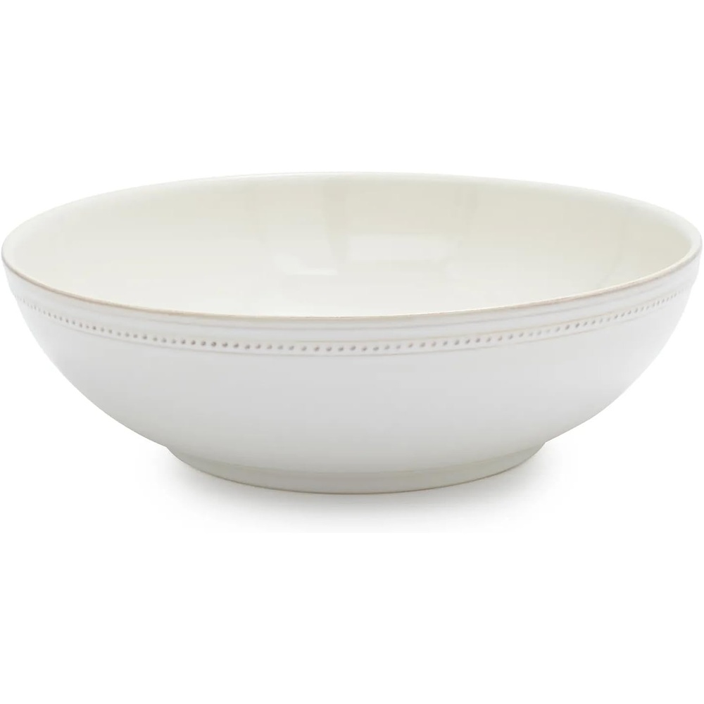 image:imageSur La Table Pearl Stoneware Serving Bowl White