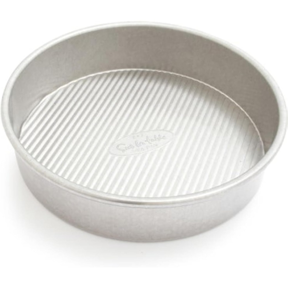 image:imageSur La Table Platinum Pro Round Cake Pan 8 x 2 Silver