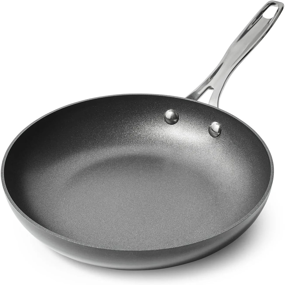 image:imageSur La Table Signature Hard Anodized Nonstick Skillet BlackBlack