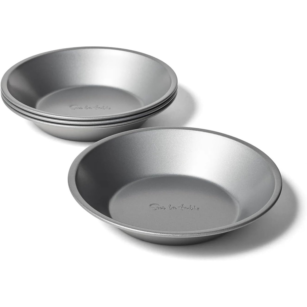 image:imageSur La Table Signature Mini Pie Dishes Set of 4 Gray