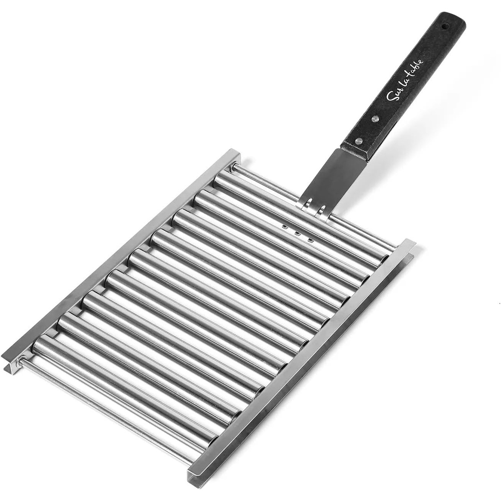 image:imageSur La Table Stainless Steel Rolling Hot Dog Basket