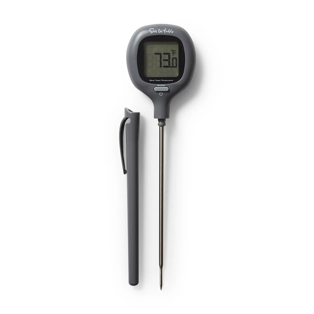 image:imageSur La Table UltraThin InstantRead Digital Thermometer Gray