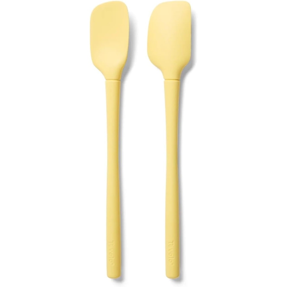 image:imageSur la table FlexCore Mini Silicone Spatula and Spatula Spoon Set of 2 Light PinkButter