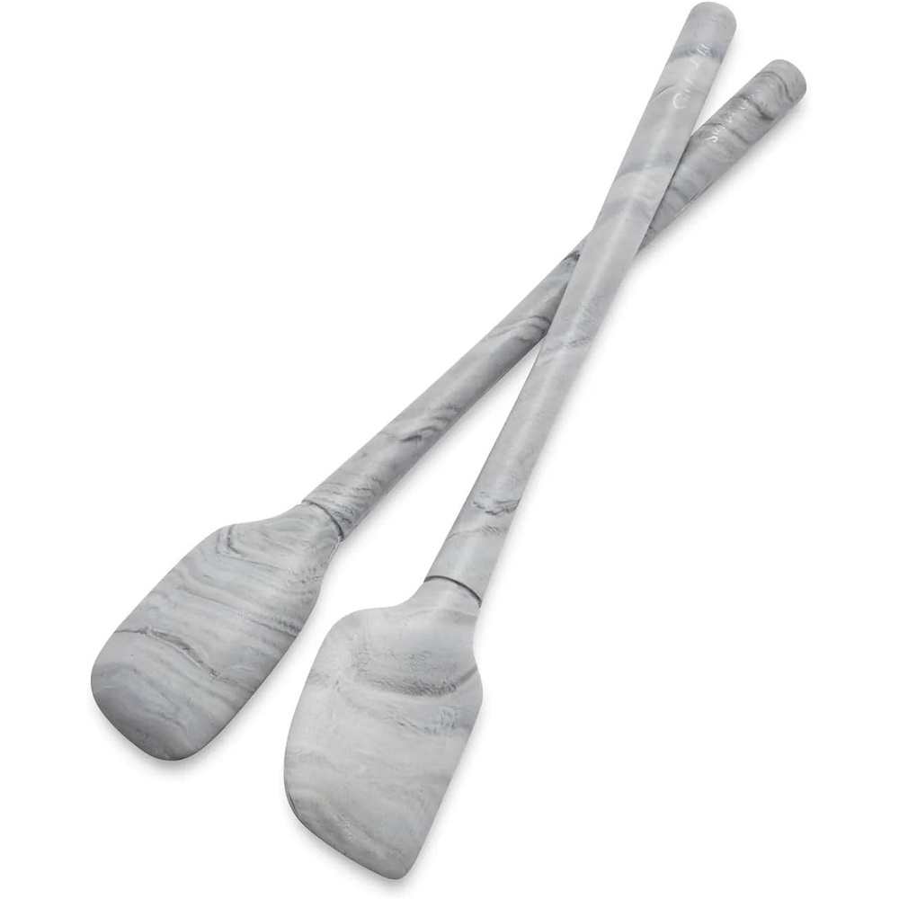 image:imageSur la table FlexCore Mini Silicone Spatula and Spatula Spoon Set of 2 Light PinkGray
