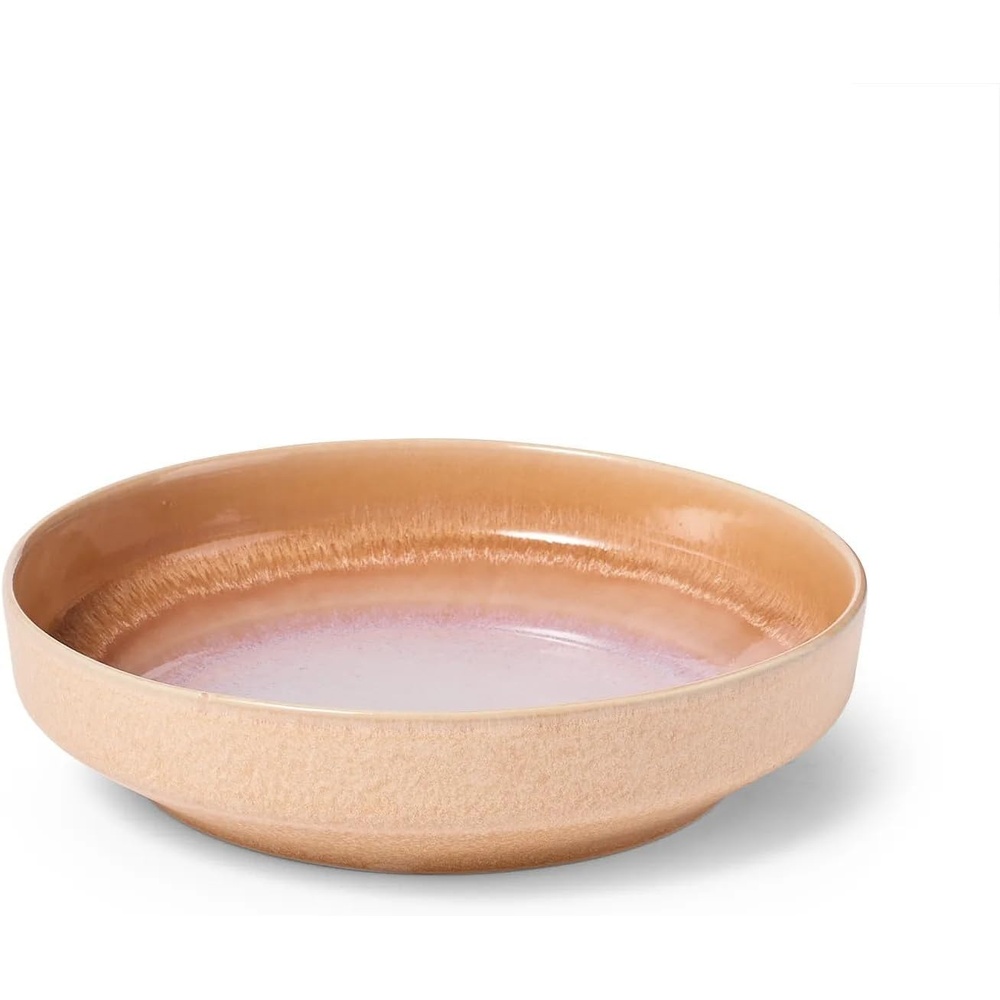 image:imageSur la table Lucent Reactive Glaze Pasta Bowl Orange