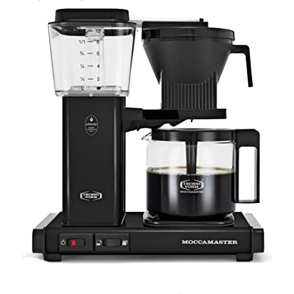 image:imageTechnivorm Moccamaster 53941 KBGV Select 10Cup Coffee Maker Polished Silver 40 ounce 125lAnthracite