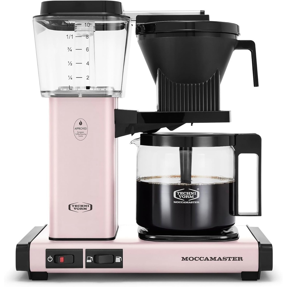 image:imageTechnivorm Moccamaster 53941 KBGV Select 10Cup Coffee Maker Polished Silver 40 ounce 125lCherry Blossom