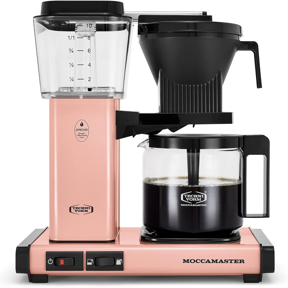image:imageTechnivorm Moccamaster 53941 KBGV Select 10Cup Coffee Maker Polished Silver 40 ounce 125lPink