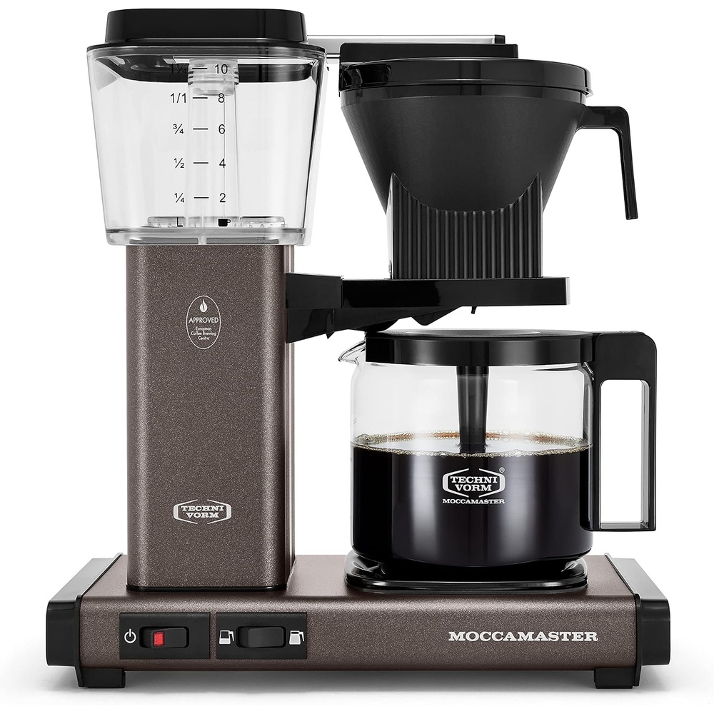 image:imageTechnivorm Moccamaster 53941 KBGV Select 10Cup Coffee Maker Polished Silver 40 ounce 125lSlate