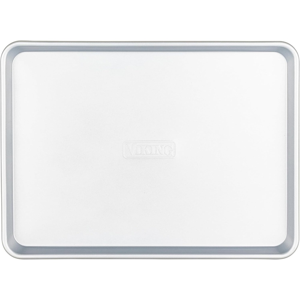 image:imageViking Premium 13Inch Nonstick Baking Sheet Pan Made without PFAS Heavy Gauge Aluminized Steel Cookie Sheet with Reinforced Iron Frame Oven Safe to 475F18 inch