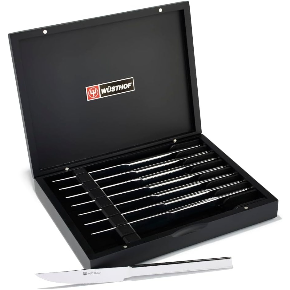 image:imageWSTHOF 8Piece Stainless Mignon Steak Knife Set Silver8Piece Set