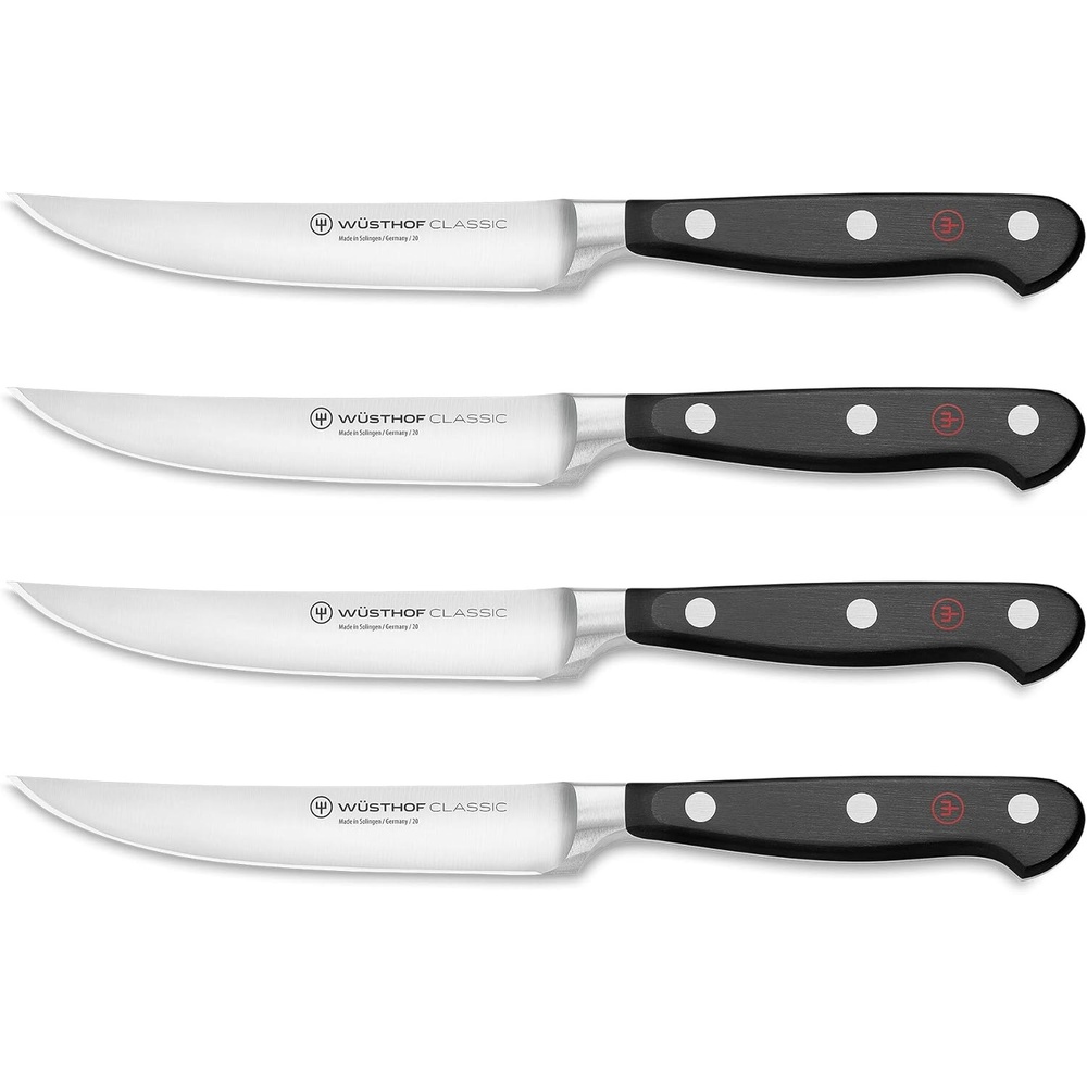 image:imageWSTHOF Classic 4Piece Steak Knife Set Black4 Piece Set