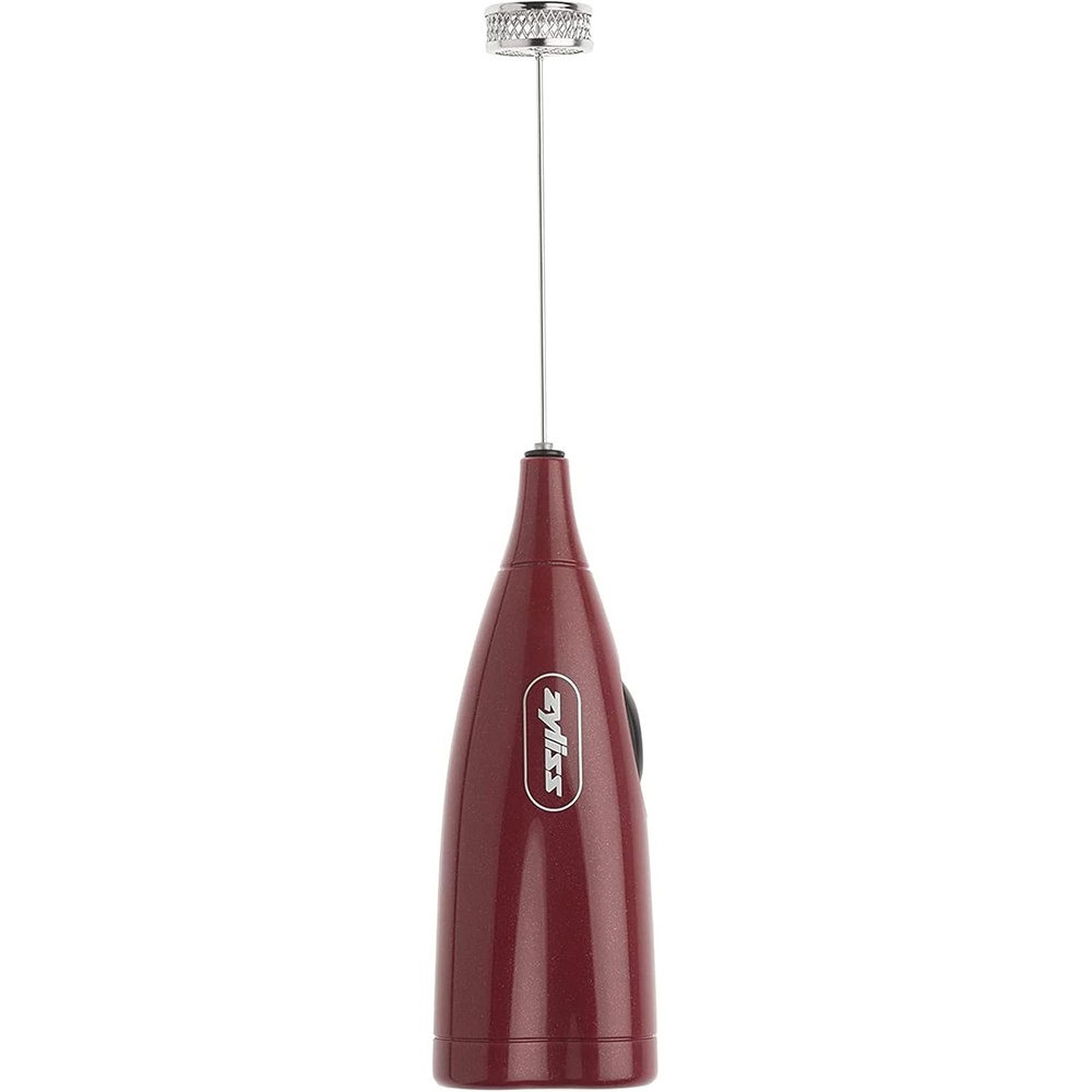 image:imageZyliss Handheld Electric Milk Frother Wand  Versatile Drink Mixer  Frother for Coffee Cappuccinos Lattes or Shakes for Perfect Foam Hot or Cold  RedRed