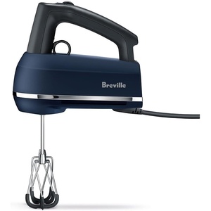Breville BHM800SIL Handy Mixer for Baking, Silver(Damson Blue)